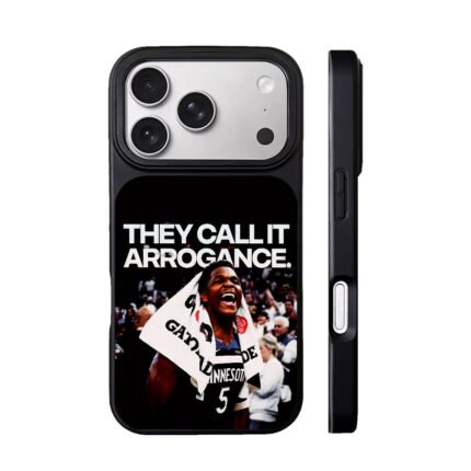 Anthony Edwards Wolves They Call It Arrogance Phone Case
