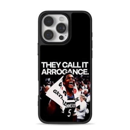 Anthony Edwards Wolves They Call It Arrogance Phone Case