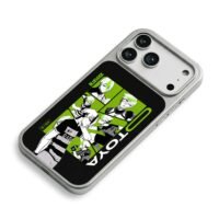 Blue Lock Otoya soccer anime manga panels green black art Phone Case