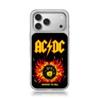 ACDC band logo Highway to Hell fire devil head Phone Case