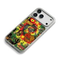 Bob Marley rasta reggae one love peace collage Phone Case