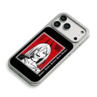 Chainsaw Man Power blood fiend horned anime girl artwork Phone Case