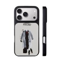 American Psycho poster suit raincoat walkman shoes Phone Case