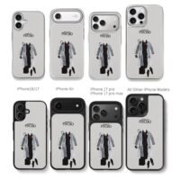 American Psycho poster suit raincoat walkman shoes Phone Case