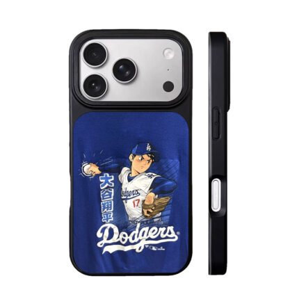 Cartoon Shohei Ohtani LA Dodgers baseball pitcher Phone Case