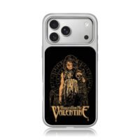 Bullet For My Valentine gothic girl skull oil rig vintage rock artwork Phone Case