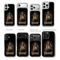 Bullet For My Valentine gothic girl skull oil rig vintage rock artwork Phone Case