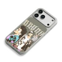 Bling BRUNO text and Bruno Mars stage performance photos Phone Case