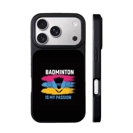 Badminton shuttle rackets Badminton is my passion Phone Case