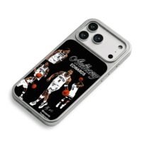Anthony Edwards Timberwolves basketball collage Phone Case