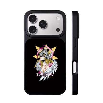 Angewomon Digimon angel girl with metal helm art Phone Case