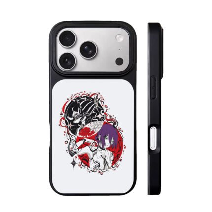 Chainsaw Man Reze Bomb Devil red floral art Phone Case