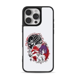 Chainsaw Man Reze Bomb Devil red floral art Phone Case