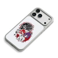 Chainsaw Man Reze Bomb Devil red floral art Phone Case