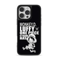 Chibi Monkey D Luffy One Piece Straw Hat Logo Phone Case