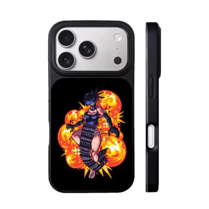 Chainsaw Man Bomb Devil Reze with fiery explosion Phone Case