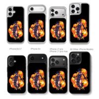 Chainsaw Man Bomb Devil Reze with fiery explosion Phone Case