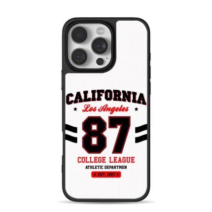 California Los Angeles 87 varsity sports print Phone Case