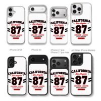 California Los Angeles 87 varsity sports print Phone Case