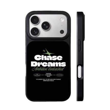 Chase Dreams choose your own path print Phone Case