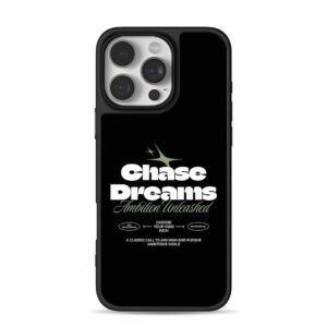 Chase Dreams choose your own path print Phone Case