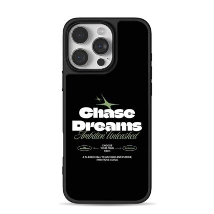 Chase Dreams choose your own path print Phone Case
