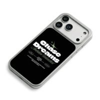 Chase Dreams choose your own path print Phone Case