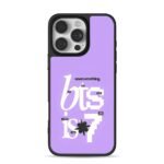 BTS seven or nothing purple 7 design member names Phone Case