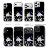 Blue Lock Kaiser No10 soccer jersey doodle with stars and crown Phone Case
