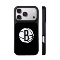 Brooklyn Nets NBA basketball logo with capital letter B Phone Case