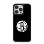 Brooklyn Nets NBA basketball logo with capital letter B Phone Case