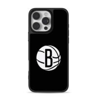 Brooklyn Nets NBA basketball logo with capital letter B Phone Case
