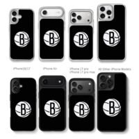 Brooklyn Nets NBA basketball logo with capital letter B Phone Case