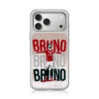 Bruno Fernandes Man Utd footballer celebration art Phone Case