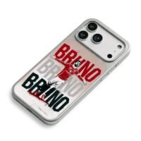 Bruno Fernandes Man Utd footballer celebration art Phone Case