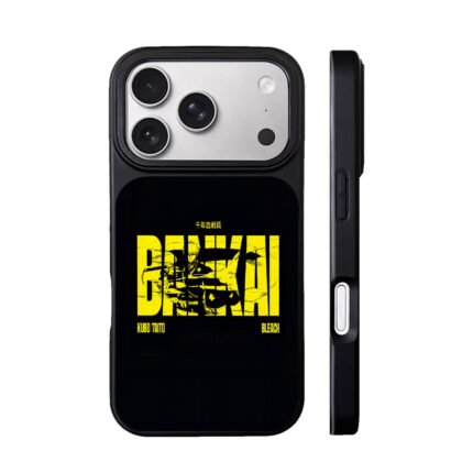 Bleach Bankai art by Kubo Taito yellow print Phone Case