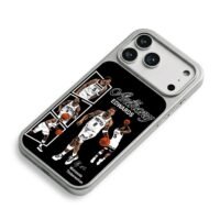 Anthony Edwards Timberwolves basketball collage Phone Case