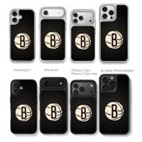 Brooklyn Nets NBA basketball team logo with capital letter B Phone Case