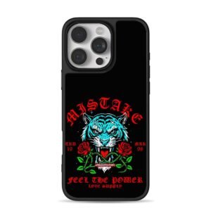 Blue tiger roses MISTAKE FEELPOWER madebymistaake Phone Case