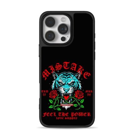 Blue tiger roses MISTAKE FEELPOWER madebymistaake Phone Case