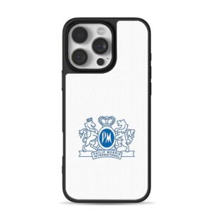 Blue Philip Morris PM crown crest with lion unicorn Phone Case