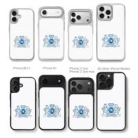 Blue Philip Morris PM crown crest with lion unicorn Phone Case