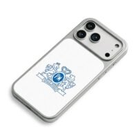 Blue Philip Morris PM crown crest with lion unicorn Phone Case