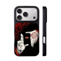 Alucard Hellsing pentagram red eye gloved hands Phone Case