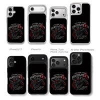 Berserk Guts armor skull red flames gothic art Phone Case