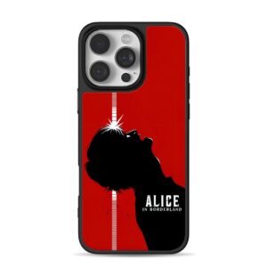 Alice in Borderland red laser shot man silhouette Phone Case