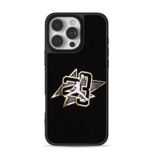 Air Jordan 23 jumpman basketball star emblem Phone Case