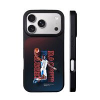 Brickhouse Johnson dunking basketball dagger text Phone Case