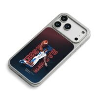 Brickhouse Johnson dunking basketball dagger text Phone Case