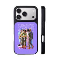 BTS Welcome Home Military BT21 Purple Background Phone Case